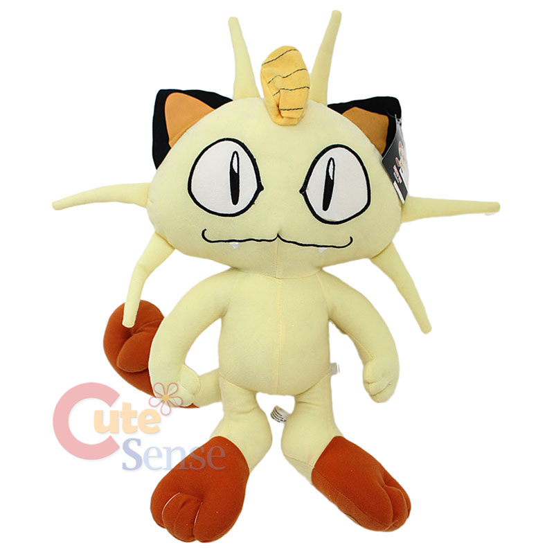 pokemon meowth stuffed animal